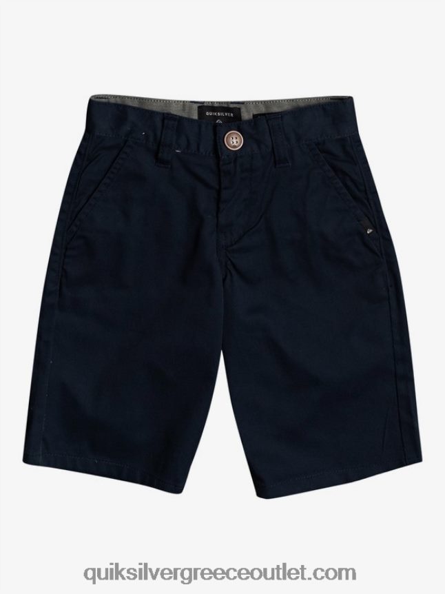 2-7 καθημερινά ενωσιακά σορτς chino Quiksilver αγόρια 66LP842104 ναυτικό μπλέιζερ