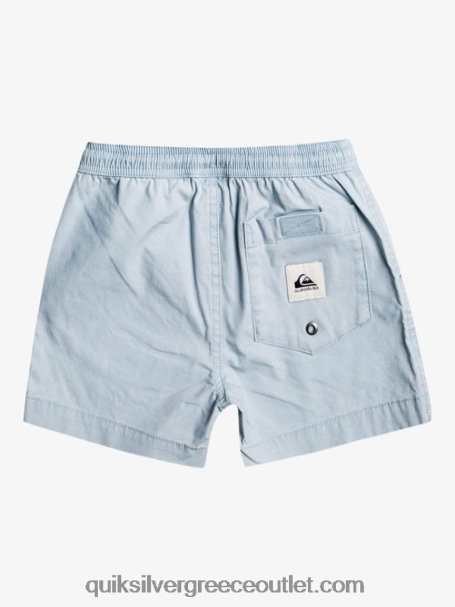 2-7 taxer ελαστικό σορτς Quiksilver αγόρια 66LP842215 ουράνιο μπλε