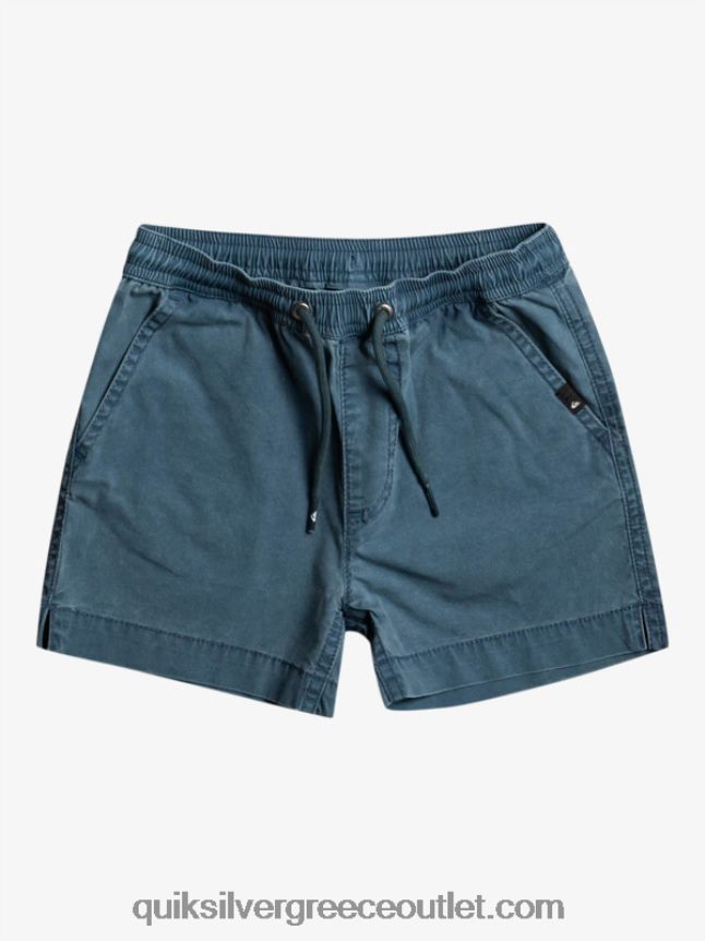 2-7 taxer ελαστικό σορτς Quiksilver αγόρια 66LP842216 μεσάνυχτα ναυτικό