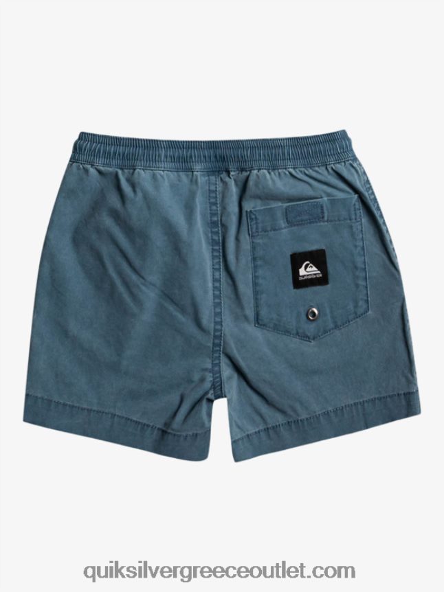 2-7 taxer ελαστικό σορτς Quiksilver αγόρια 66LP842216 μεσάνυχτα ναυτικό