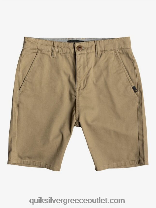 8-16 νέα καθημερινή ένωση 17 σορτς chino Quiksilver αγόρια 66LP842278 φτελιά