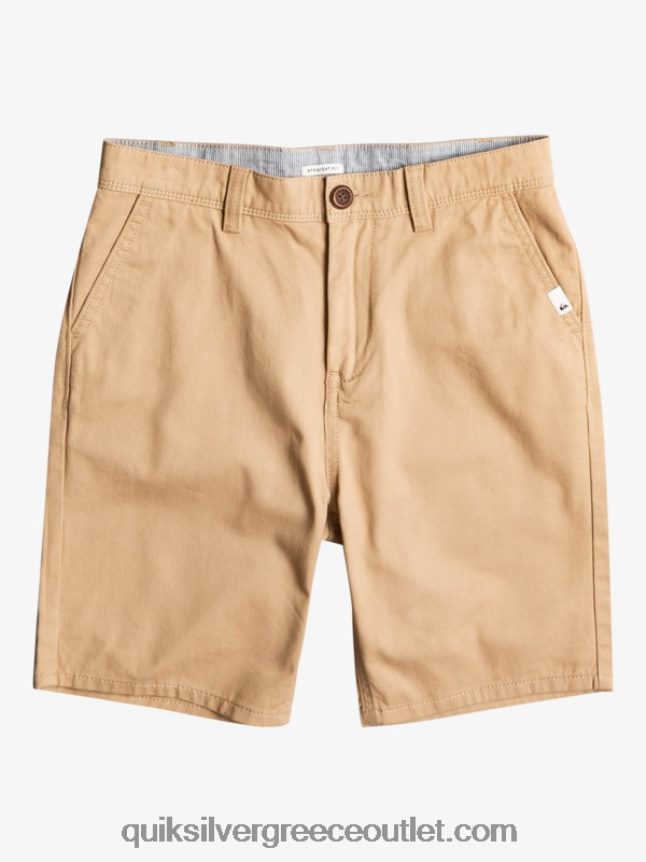 8-16 καθημερινά 17 chino shorts Quiksilver αγόρια 66LP842288 θυμίαμα