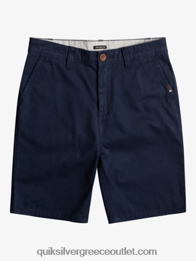 8-16 καθημερινά 17 chino shorts Quiksilver αγόρια 66LP842289 ναυτικό μπλέιζερ