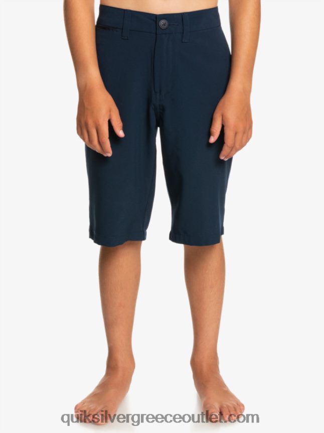 8-16 ένωση αμφίβια 19 υβριδικά σορτς Quiksilver αγόρια 66LP842238 ναυτικό μπλέιζερ