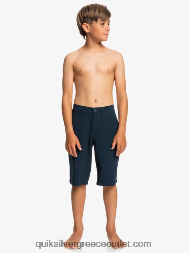 8-16 ένωση αμφίβια 19 υβριδικά σορτς Quiksilver αγόρια 66LP842238 ναυτικό μπλέιζερ