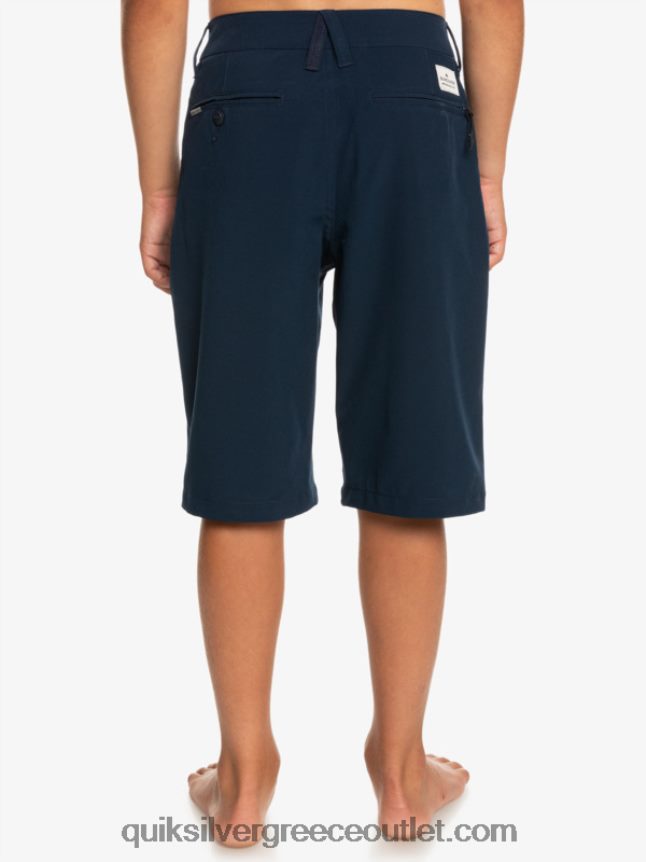 8-16 ένωση αμφίβια 19 υβριδικά σορτς Quiksilver αγόρια 66LP842238 ναυτικό μπλέιζερ