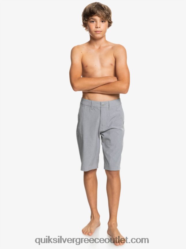 8-16 ένωση ερείκη αμφίβιο 19 υβριδικό σορτς Quiksilver αγόρια 66LP842314 χιονόνερο
