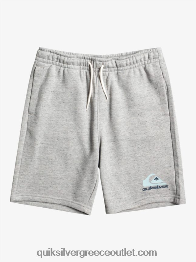 8-16 εύκολοι τζόκερ Quiksilver αγόρια 66LP842070 ανοιχτό γκρι ρείκι
