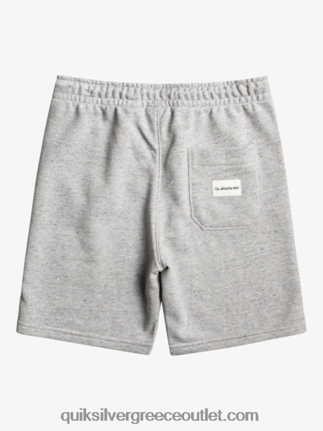 8-16 εύκολοι τζόκερ Quiksilver αγόρια 66LP842070 ανοιχτό γκρι ρείκι