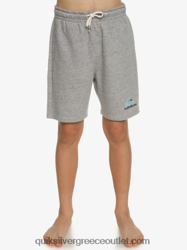 8-16 εύκολοι τζόκερ Quiksilver αγόρια 66LP842070 ανοιχτό γκρι ρείκι