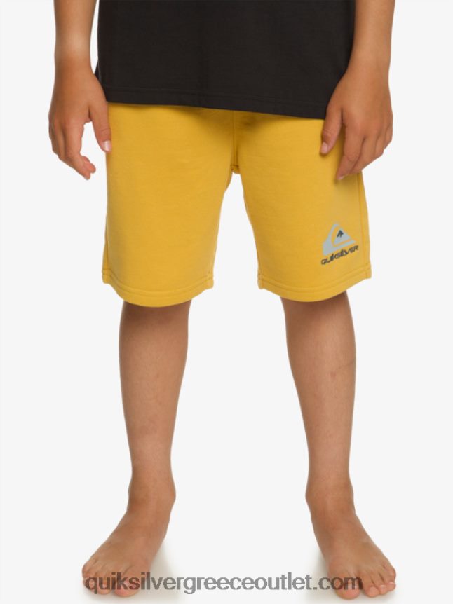 8-16 εύκολοι τζόκερ Quiksilver αγόρια 66LP842071 λαμπερό χρυσό