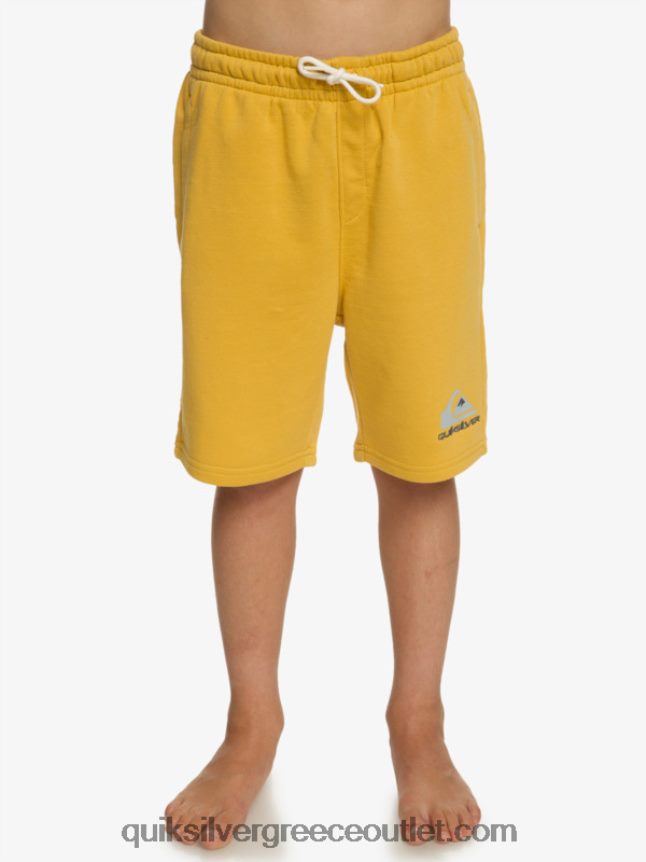 8-16 εύκολοι τζόκερ Quiksilver αγόρια 66LP842071 λαμπερό χρυσό