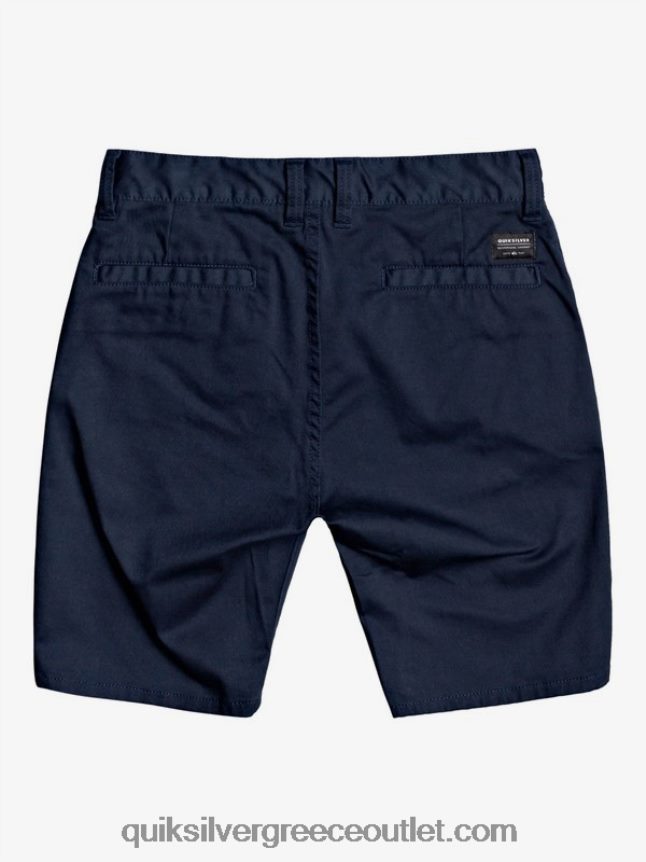 8-16 νέα καθημερινά σορτς σινιόν Quiksilver αγόρια 66LP842110 ναυτικό μπλέιζερ