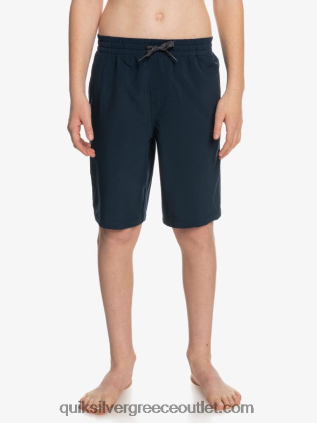 8-16 ocean elastic amph yth 18 υβριδικό σορτς Quiksilver αγόρια 66LP842256 ναυτικό μπλέιζερ