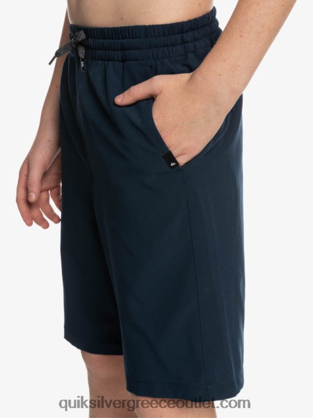 8-16 ocean elastic amph yth 18 υβριδικό σορτς Quiksilver αγόρια 66LP842256 ναυτικό μπλέιζερ