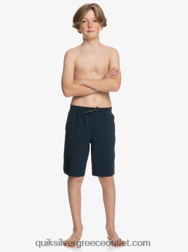 8-16 ocean elastic amph yth 18 υβριδικό σορτς Quiksilver αγόρια 66LP842256 ναυτικό μπλέιζερ