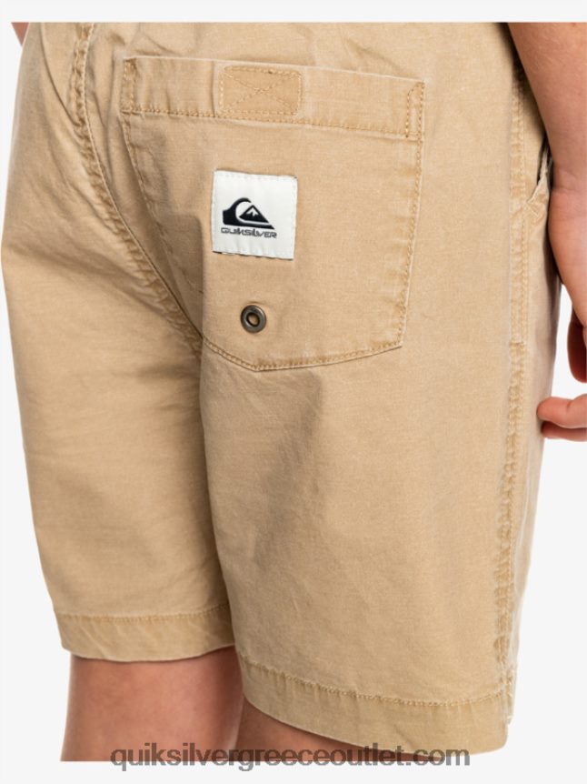 8-16 taxer 15 ελαστικό σορτς μέσης Quiksilver αγόρια 66LP842080 πλαζ