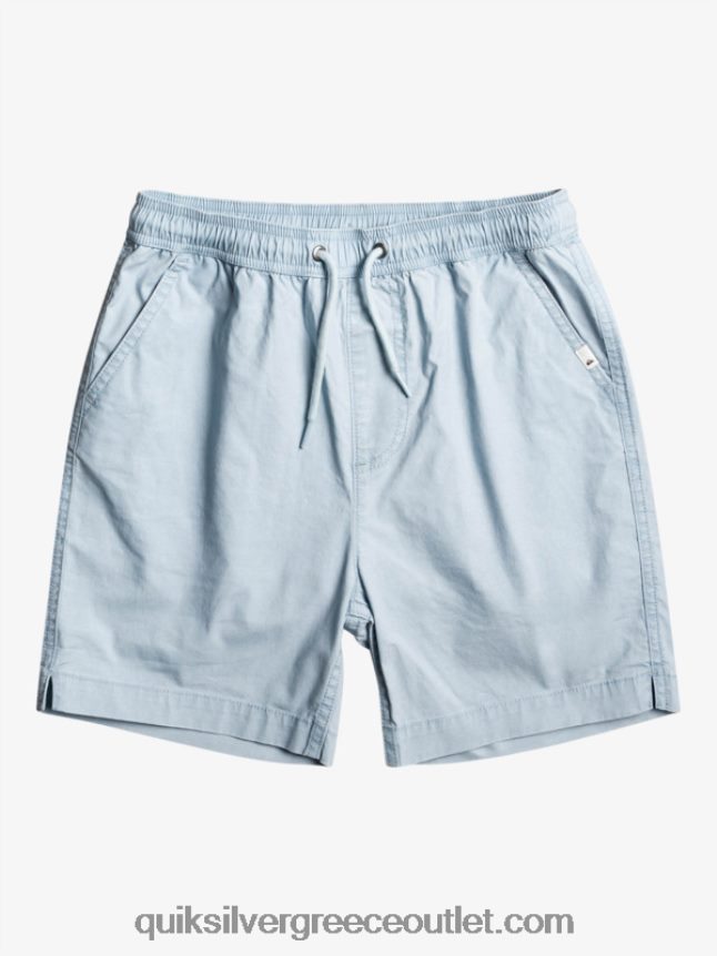 8-16 taxer 15 ελαστικό σορτς μέσης Quiksilver αγόρια 66LP842082 ουράνιο μπλε