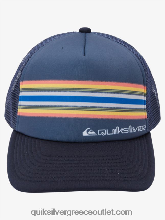 καπέλο φορτηγατζή κοτέτσι Quiksilver άνδρες 66LP841050 ναυτικό μπλέιζερ