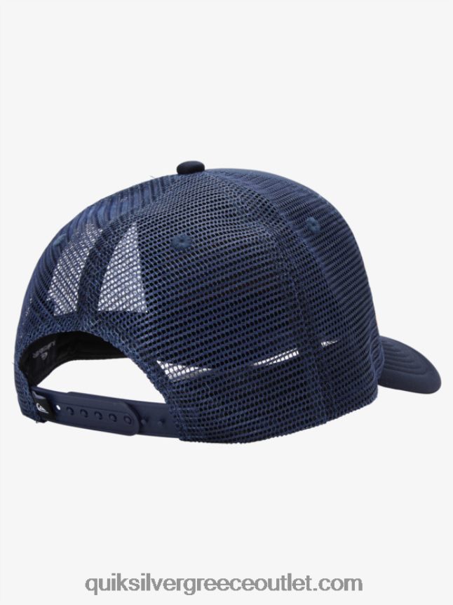 καπέλο φορτηγατζή κοτέτσι Quiksilver άνδρες 66LP841050 ναυτικό μπλέιζερ