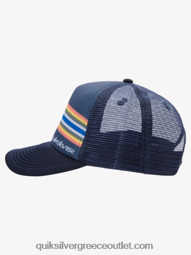 καπέλο φορτηγατζή κοτέτσι Quiksilver άνδρες 66LP841050 ναυτικό μπλέιζερ