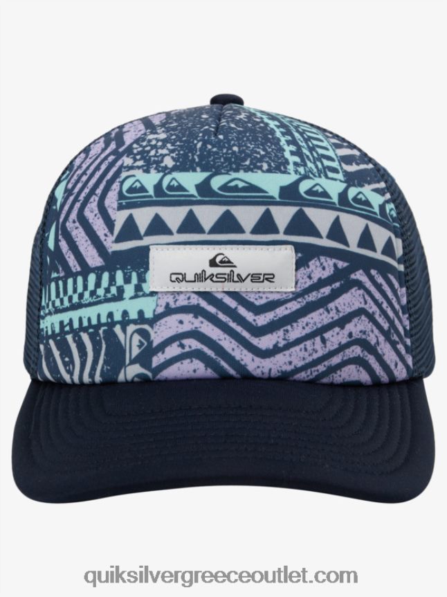 καπέλο φορτηγατζή κοτέτσι Quiksilver άνδρες 66LP841052 σιδερένια πύλη