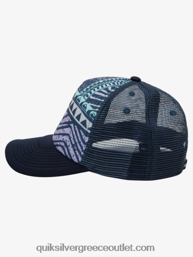 καπέλο φορτηγατζή κοτέτσι Quiksilver άνδρες 66LP841052 σιδερένια πύλη