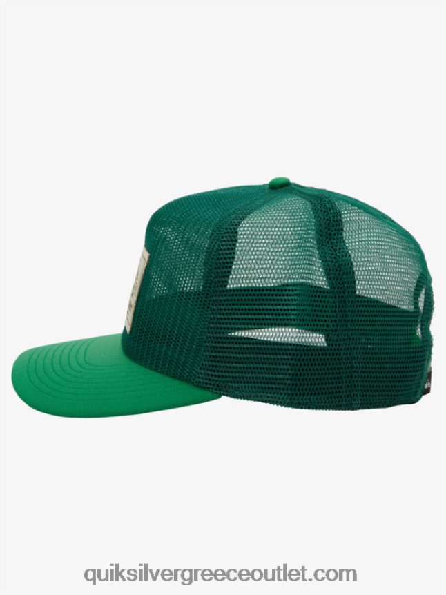διχτυωτό καπέλο φορτηγατζή Quiksilver άνδρες 66LP841074 φύλλωμα