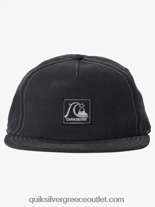 πρωτότυπο καπέλο μπέιζμπολ Quiksilver άνδρες 66LP841187 μαύρος