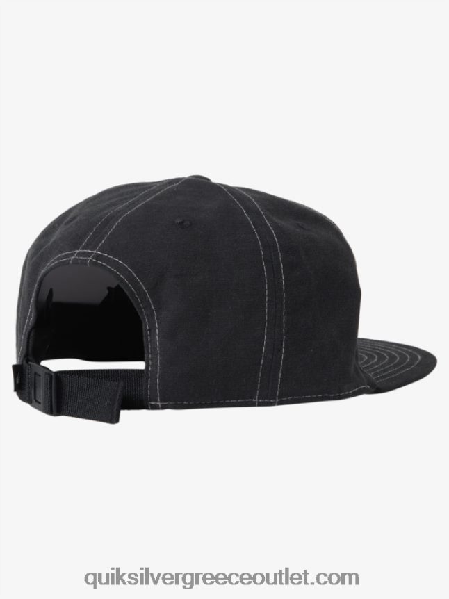 πρωτότυπο καπέλο μπέιζμπολ Quiksilver άνδρες 66LP841187 μαύρος