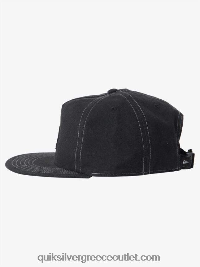 πρωτότυπο καπέλο μπέιζμπολ Quiksilver άνδρες 66LP841187 μαύρος