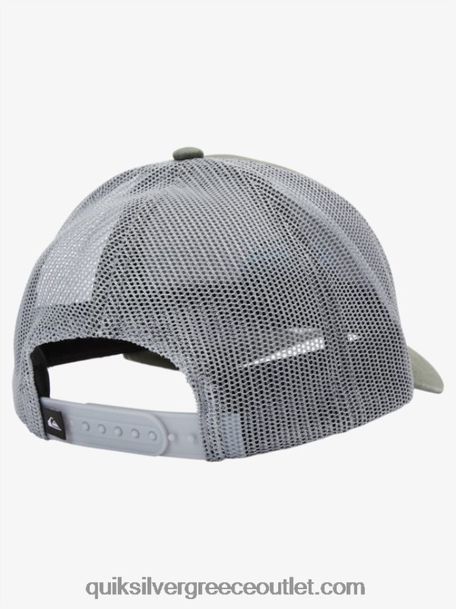 κορδόνι καπέλο φορτηγατζή Quiksilver άνδρες 66LP841195 τετράφυλλο τριφύλλι