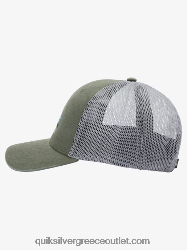 κορδόνι καπέλο φορτηγατζή Quiksilver άνδρες 66LP841195 τετράφυλλο τριφύλλι