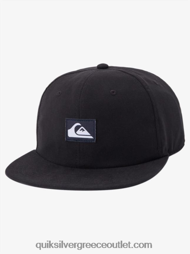 ασημένιο καπέλο δολαρίου Quiksilver άνδρες 66LP841665 μαύρος