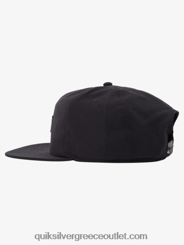 ασημένιο καπέλο δολαρίου Quiksilver άνδρες 66LP841665 μαύρος