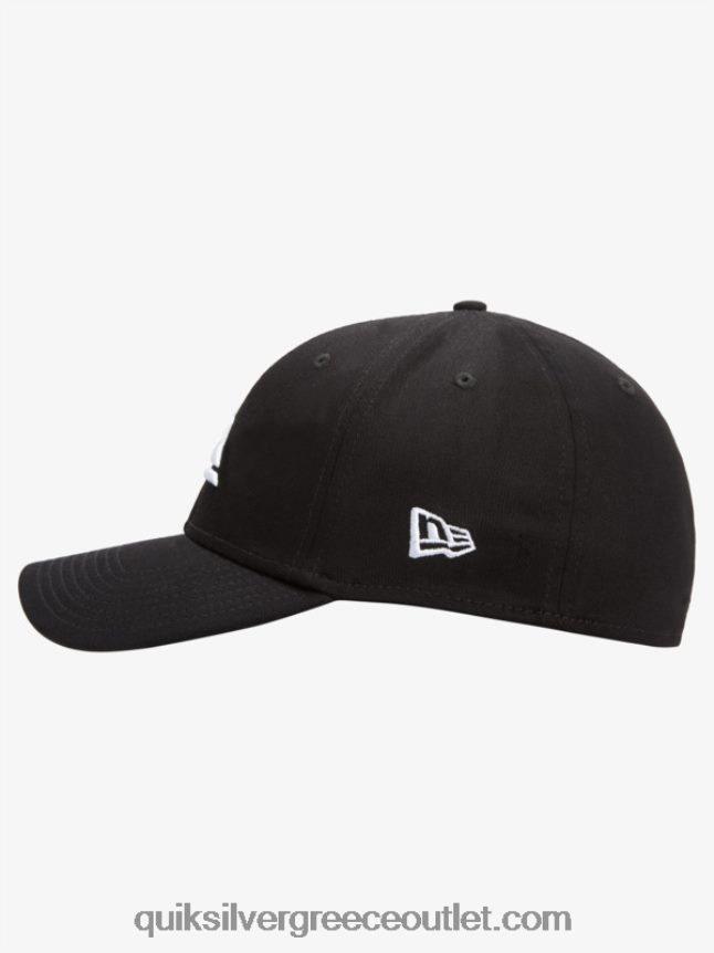 βουνό & κύμα ελαστικό καπάκι Quiksilver άνδρες 66LP841679 μαύρο άσπρο