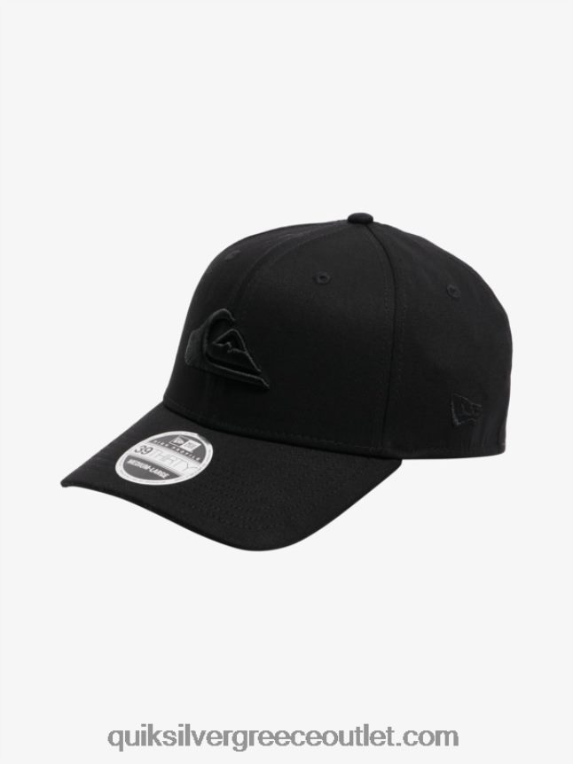 βουνό & κύμα ελαστικό καπάκι Quiksilver άνδρες 66LP841680 μαύρος