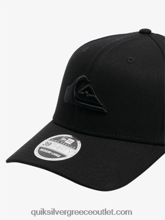 βουνό & κύμα ελαστικό καπάκι Quiksilver άνδρες 66LP841680 μαύρος