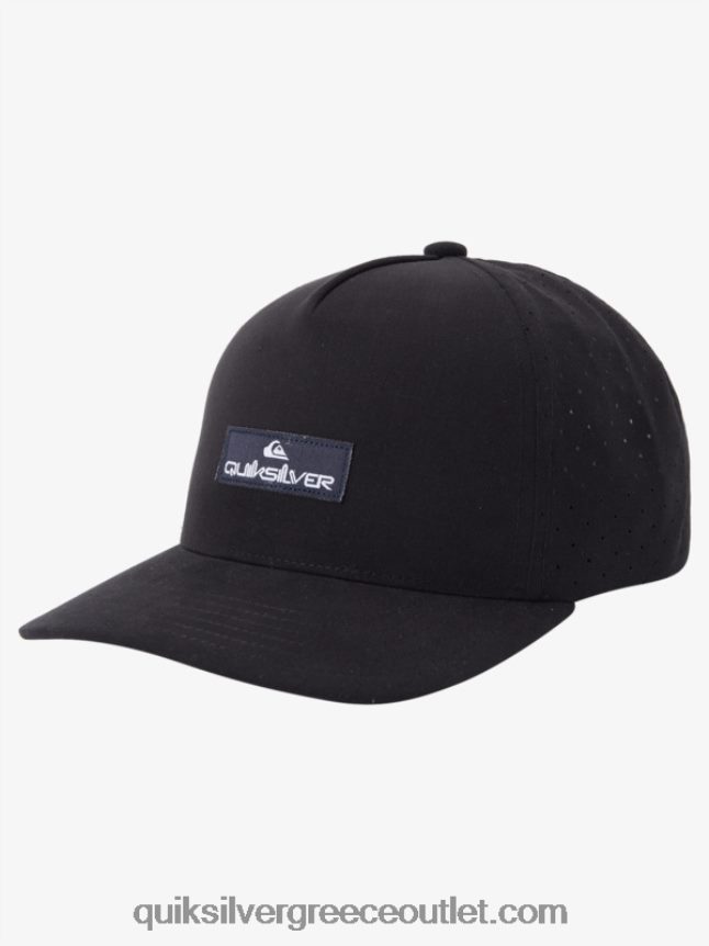 καπέλο κεντρικού φορτηγού Quiksilver άνδρες 66LP841685 μαύρος