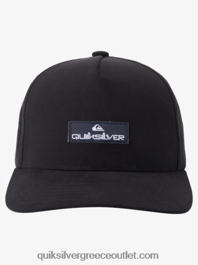 καπέλο κεντρικού φορτηγού Quiksilver άνδρες 66LP841685 μαύρος