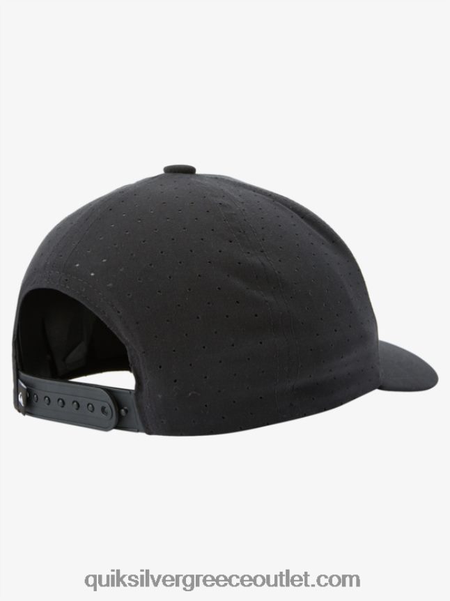 καπέλο κεντρικού φορτηγού Quiksilver άνδρες 66LP841685 μαύρος