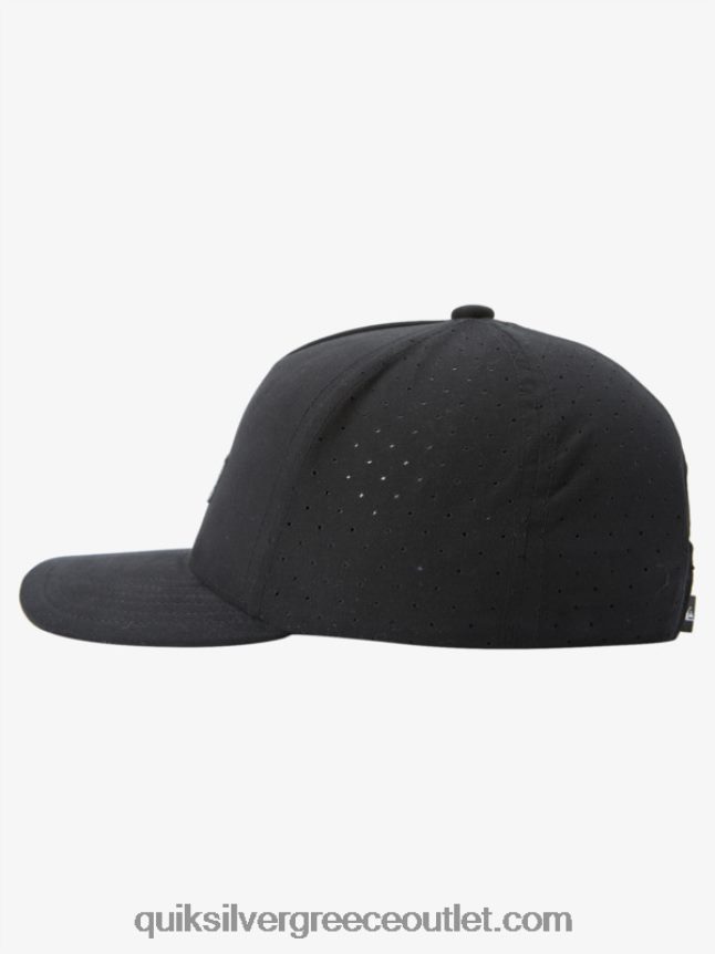 καπέλο κεντρικού φορτηγού Quiksilver άνδρες 66LP841685 μαύρος
