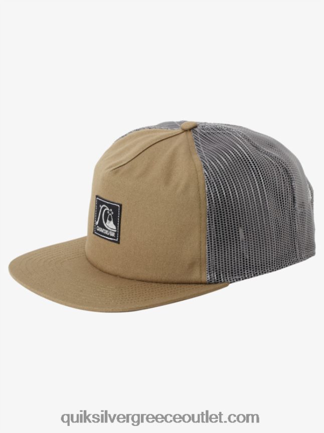 καπέλο φορτηγού με μονό πτερύγιο Quiksilver άνδρες 66LP841715 θυμάρι