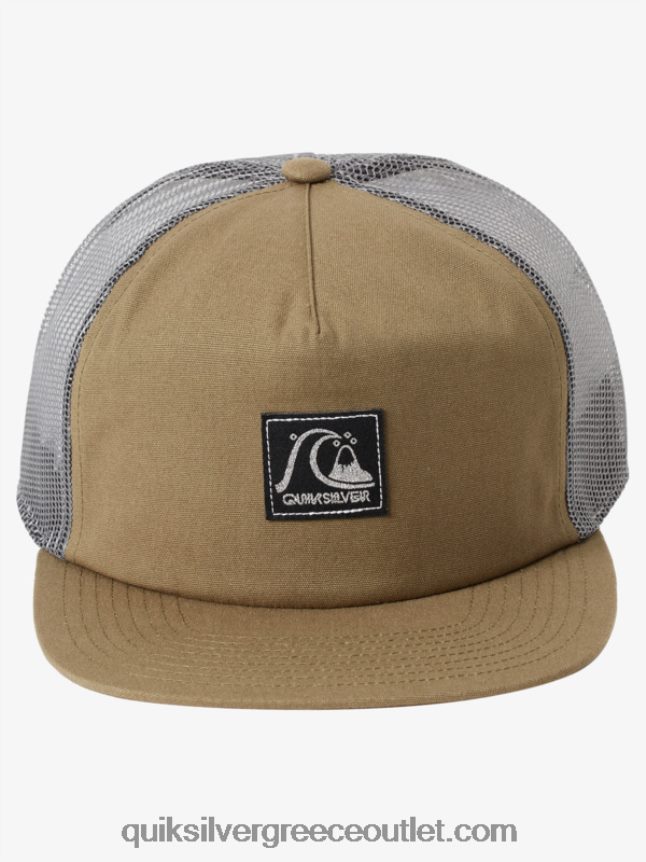 καπέλο φορτηγού με μονό πτερύγιο Quiksilver άνδρες 66LP841715 θυμάρι