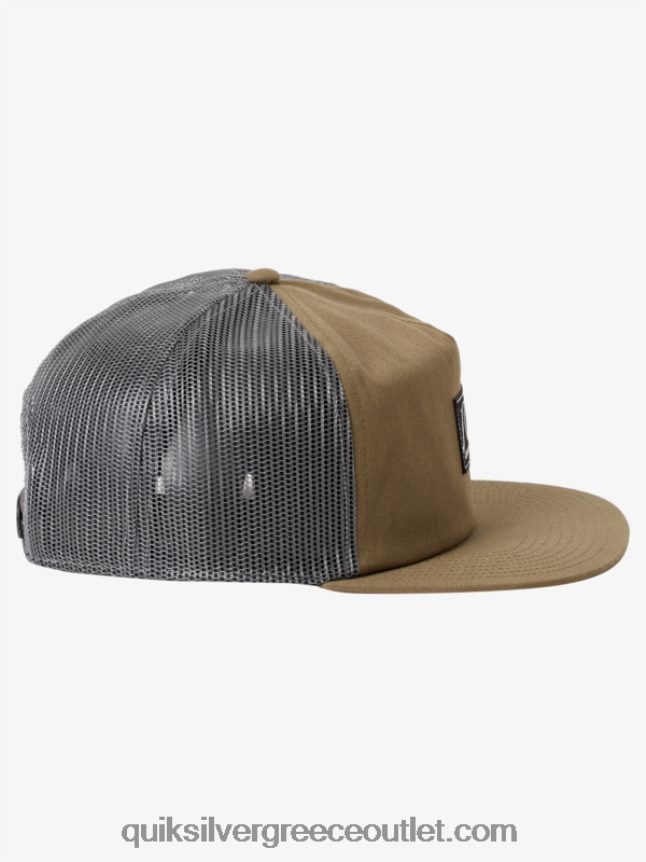 καπέλο φορτηγού με μονό πτερύγιο Quiksilver άνδρες 66LP841715 θυμάρι