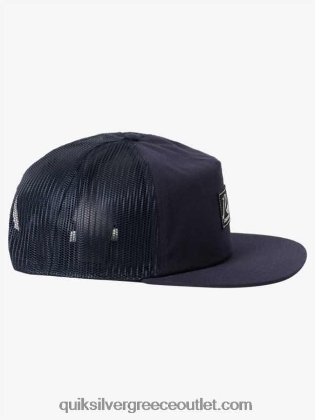 καπέλο φορτηγού με μονό πτερύγιο Quiksilver άνδρες 66LP841716 ναυτικό μπλέιζερ