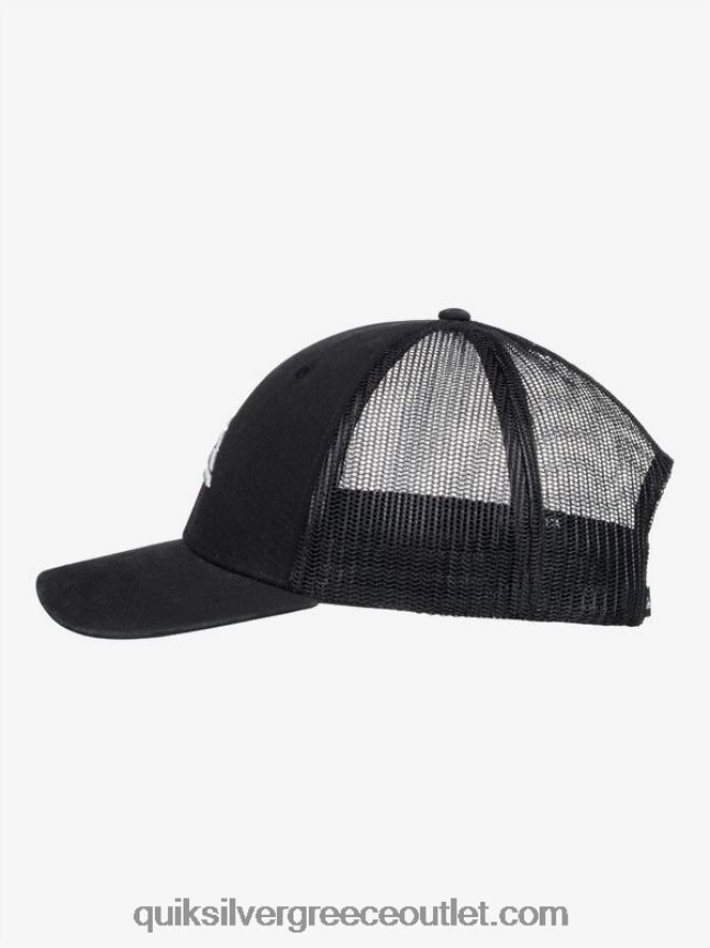 γείωσης καπέλο φορτηγατζή Quiksilver άνδρες 66LP84599 μαύρος