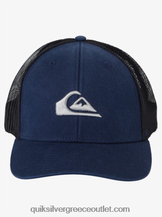 γείωσης καπέλο φορτηγατζή Quiksilver άνδρες 66LP84601 μεσάνυχτα ναυτικό
