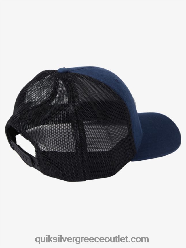 γείωσης καπέλο φορτηγατζή Quiksilver άνδρες 66LP84601 μεσάνυχτα ναυτικό