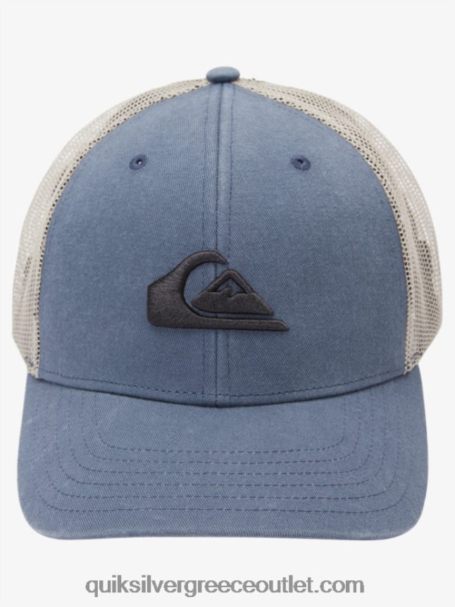 γείωσης καπέλο φορτηγατζή Quiksilver άνδρες 66LP84602 σκούρο σχιστόλιθο